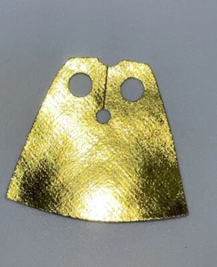 Lego chrome gold white cape New Castle D&D Batman Hero - Picture 1 of 3