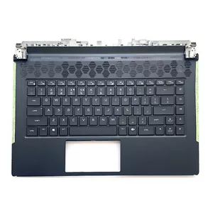 New For Dell Alienware M15 R7 Palmrest Mechanical Keyboard RGB Backlit 01F2H0 US - Picture 1 of 12
