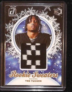 2023 Panini Donruss - Rookie Holiday Sweater #HS-TTU Tre Tucker (MEM, RC) - Bild 1 von 1