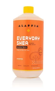 Alaffia Everyday Shea Bubble Bath Unscented 32 Oz Pack of 1 - Picture 1 of 1