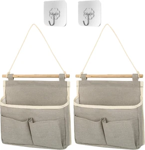 2 STK Hängeorganizer Hängetasche Wand Aufbewahrungstasche,Organizer Taschen Häng - Bild 1 von 12
