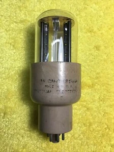 TUBO VUOTO RADDRIZZATORE CHATHAM 5R4WGA TESTATO VINTAGE PIASTRE NERE A441.C - Foto 1 di 3