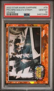 2022 Star Wars Sapphire Preparing to Board Solo's Starship #79 GEM PSA 10 - Picture 1 of 2