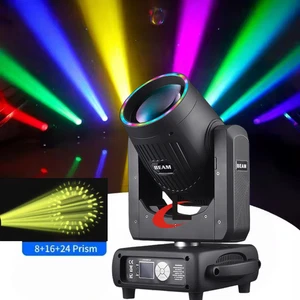 Rainbow 295W 14R Beam Moving Head Stage Light Gobo Spot Lighting DJ Disco Show - Picture 1 of 16