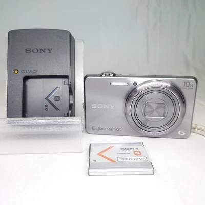 [EXC+5] SONY Cyber Shot DSC-WX200 18,2 MP 10x SILVER fotocamera digitale... - Immagine 1 di 4