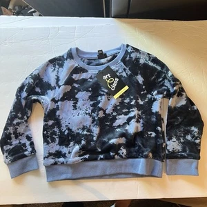 Girls Small XS 4-5 Art Class Tie Dye Blue Warm Sweatshirt So Soft! NWT - Picture 1 of 7