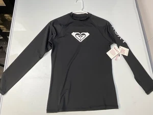 Nuevo NUEVO CON ETIQUETAS Talla Pequeña ROXY Manga Larga Protección contra Erupciones CAMISETA Natación Surf Precio de venta sugerido por el fabricante: $40 - Imagen 1 de 10