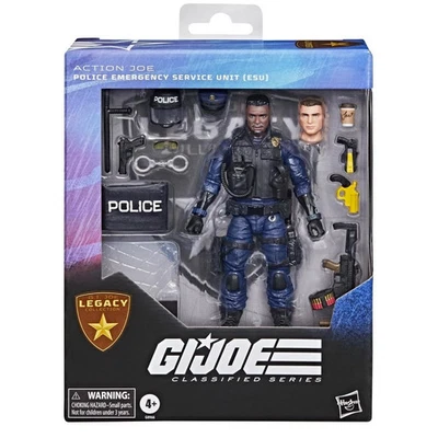 PRESALE 11/01 G.I. JOE CLASSIFIED SERIES LEGACY ACTION JOE POLICE EMERGENCY UNI - Image 1 of 4