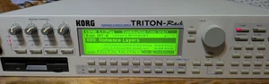 Korg Triton Rack Sound Module Synthesizer Sampler - tested working - Bild 1 von 4