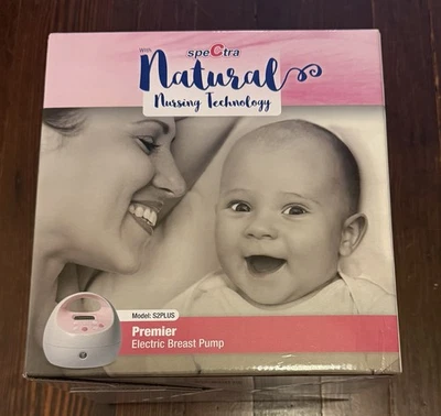 BRAND NEW SEALED SPECTRA S2 PLUS PREMIER ELECTRIC BREAST PUMP NATURAL NURSING - Image 1 of 4