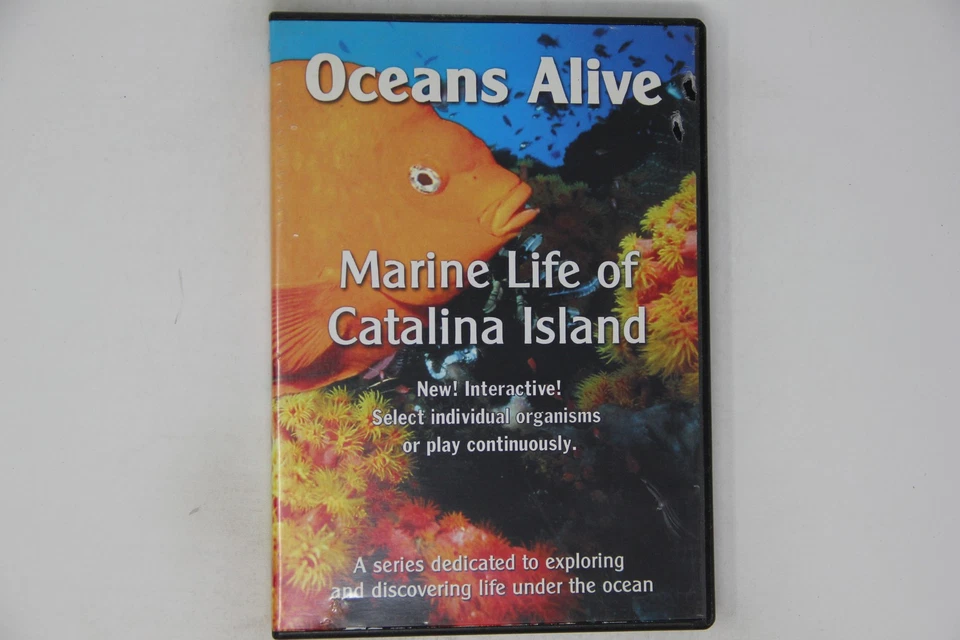 Oceans Alive DVD Marine Life of Catalina Island Interactive - Image 1 of 1