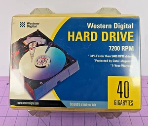NEW - WESTERN DIGITAL WD400BB-00DKA0 40GB ENHANCED IDE HARD DRIVE - Picture 1 of 4