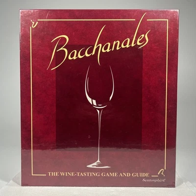 Bacanales The French Wine Tasting Guide & Game de Sentosphere France-1993 Foto 1 de 4