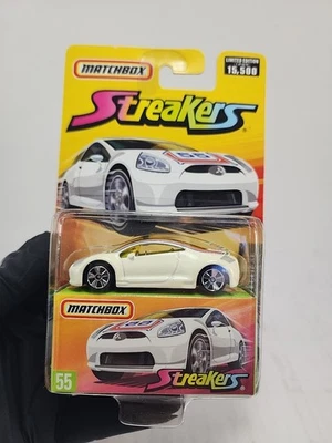 Matchbox Streakers Mitsubishi Eclipse White #55 Limited Edition  - Image 1 of 4