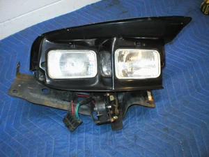 1998-2002 Firebird Trans Am Passenger Side Headlight Assembly+ MOTOR GM BLACK RH - Picture 1 of 7