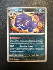 Weezing 110/165 Sv: Scarlet & Violet 151 Reverse Holo - Picture 1 of 2
