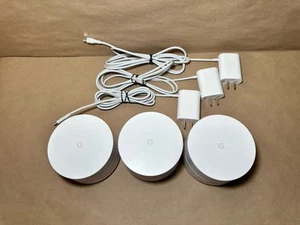 Google AC-1304 Home Wi-Fi System AC1200 Dual-band Mesh Router 3 Pack - Photo 1/6