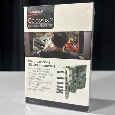 Tarjeta de captura Hauppauge Colossus 2 (1577) PCIe H.264 - USADA Foto 1 de 4