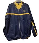 Nike Michigan Zip Up Jacket Size Xl Blue/Yellow Go Blue!!