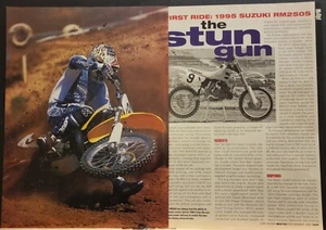 1995 Suzuki RM250S 3pg Motorcycle Test Article - Picture 1 of 1