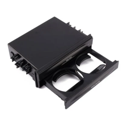 Car Dash Trim Double Din Radio Pocket Kit W/Drink Cup Holder Storage Box Plastic - Изображение 1 из 4
