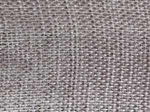 Tela TAUPE vintage de poliéster de aspecto de lino / 60" con venta por patio - Imagen 1 de 1