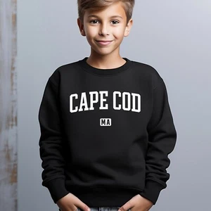 Cape Cod Youth Sweatshirt | Cape Cod Classic Youth Crewneck Sweatshirt - Picture 1 of 6