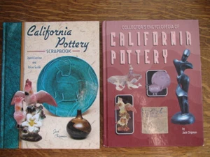 2 Books California Pottery Scrapbook Jack Chipman Collector's Encyclopedia of - Bild 1 von 4