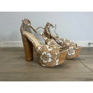 Jessica Simpson | Dany Cork Heels - Picture 1 of 12