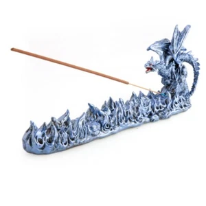 Ice Dragon Fire Incense Burner Holder Incense Sticks Yoga Meditation - Picture 1 of 5