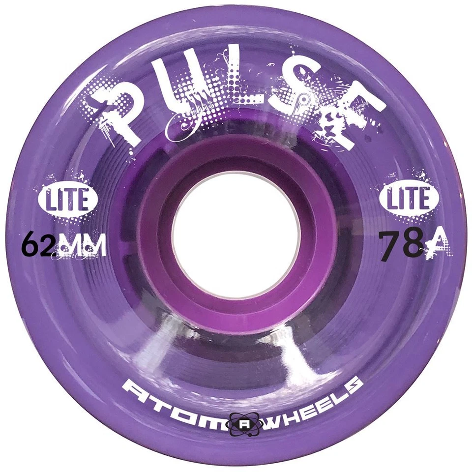 Atom Wheels - Purple 62mm 78A Pulse Lite Outdoor Wheel (4 pack) - Image 1 of 1