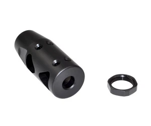 SNIPER® Mündungsbremse Rückstoß Kompensator Quetschscheibe passend für 308/7,62 5/8"x24 CNC - Bild 1 von 6