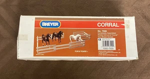 Breyer Traditional Series #7500 Wood Corral - scatola aperta - nuovo vecchio magazzino - HTF - Foto 1 di 6