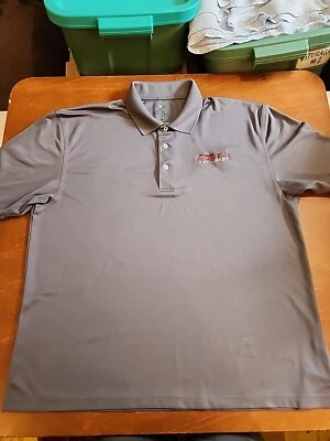 Polo Snap On Equipment Cintas para hombre XL S/S gris bordado en excelente estado. GB31 Foto 1 de 4