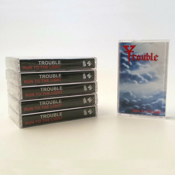 TROUBLE - Run To The Light - CASSETTE TAPE - LMTD 250 - CLASSIC HEAVY METAL NEW Foto 1 de 1