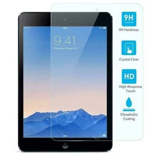 For iPad Mini 2 3 4 5 6 7, Air 1/2,iPad 2/3/4/10.9/11 Glass Screen Protector - Picture 1 of 23