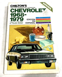 Chilton's Chevrolet 1968-1979 Tune-Up & Repair Manual 7082 (SPANISH) - Picture 1 of 3