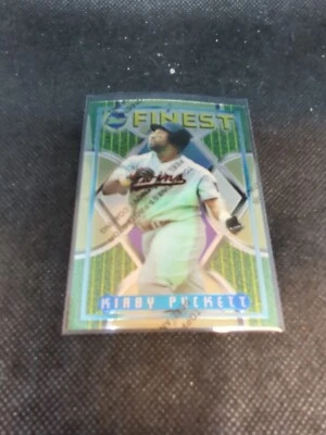 1995 Topps Finest KIRBY PUCKETT W/ Coating #167 Minnesota Twins HOF - Image 1 of 2