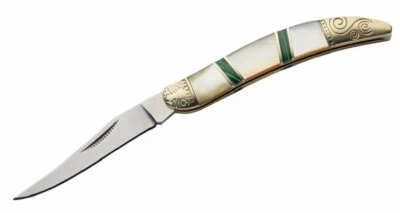 Mother of Pearl Gentleman's Toothpick Folding Pocket Knife - NEW - Image 1 of 3