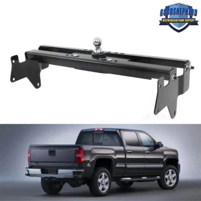 Complete Underbed Gooseneck Trailer Hitch Steel For 2001-2010 GMC Sierra 2500HD Foto 1 de 4