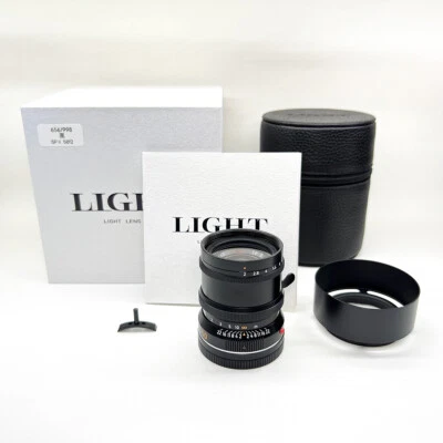 Light Lens Lab 50mm F2 SP2 Cooke Speed Panchro II Black Paint Leica M3 M6 M11 - Image 1 of 4