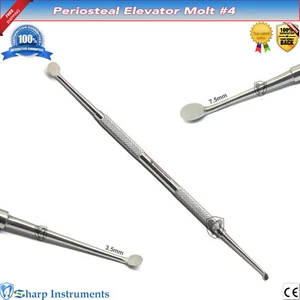 PERIOSTEAL ELEVATOR Molt 4 Oral Surgery Surgical Implant Lifting Elevator  - Picture 1 of 1