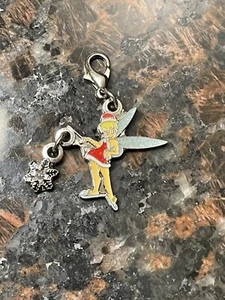 Vintage Tinkerbell Add A Charm Red Dress w/ Snowflake Blue Sparkle Wings - Picture 1 of 7