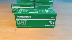 10x Panasonic DAT Kassetten Digital Audio Tape 19 Minuten NEU OVP !Mengenrabatt! - Bild 1 von 3