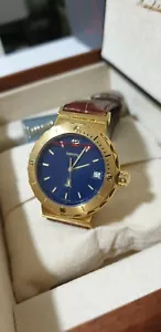 Orologio Uomo Eberhard & Co. Fly Matic Frecce tricolori Automatico oro 18kt NEW - Foto 1 di 8