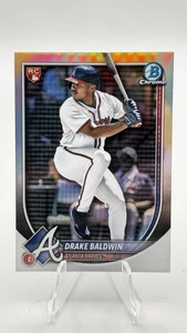 2025 Bowman Chrome - Drake Baldwin #75 Red Rookie Redemption (RC) - Bild 1 von 2