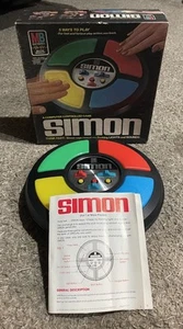 SEE🌈VIDEO VTG 1978 Milton Bradley MB SIMON Memory Game 4850 Original Box Works - Picture 1 of 5