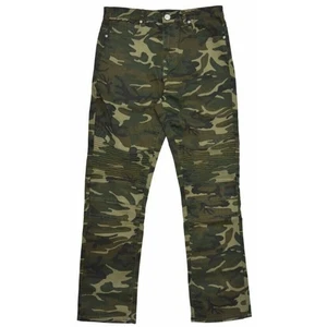 XRAY Boys Camo Print Moto Jeans Size 16 Olive Camo MSRP $58 BXP-96107 - Picture 1 of 4