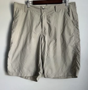Marmot Men’s Khaki 5 Pocket Nylon Hiking Outdoor Performance Shorts Sz. 38 - Picture 1 of 7