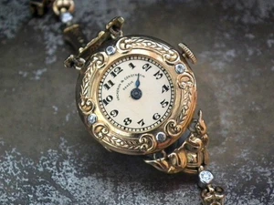 SPARES OR REPAIR – 1920’s Solid 18ct Gold & Diamond Vacheron & Constantin Ladies - Picture 1 of 5